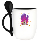 Кружка с ложкой