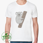 Мужская футболка органик