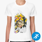 Женская спортивная футболка