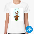 Женская спортивная футболка