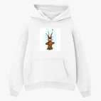 Толстовка худи оверсайз