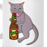 Кот и пиво