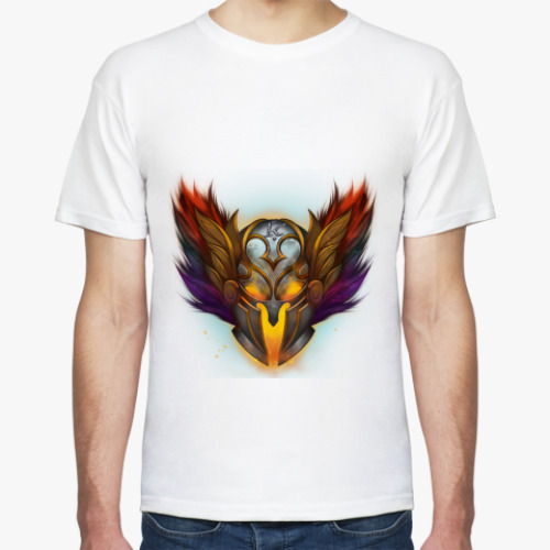 Футболка с принтом Шлем