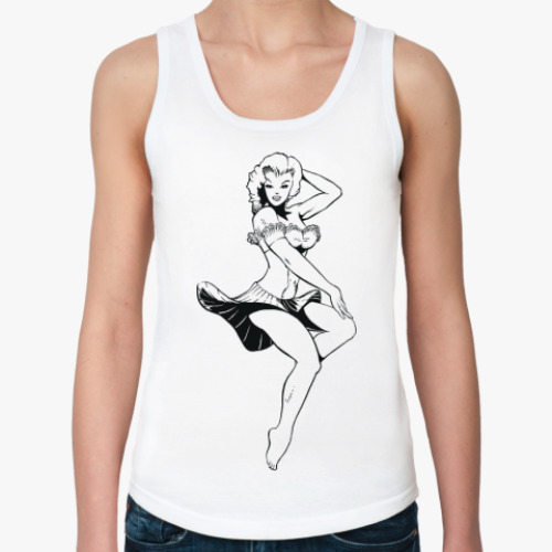 Женская майка с принтом Мэрилин