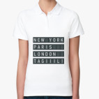 Женская рубашка поло