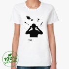 Женская футболка органик