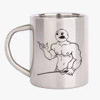 Кружка металлическая