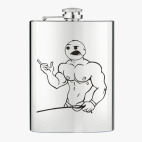 Фляжка стальная