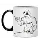 Кружка двухцветная