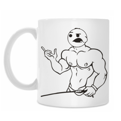 Кружка с принтом Качек