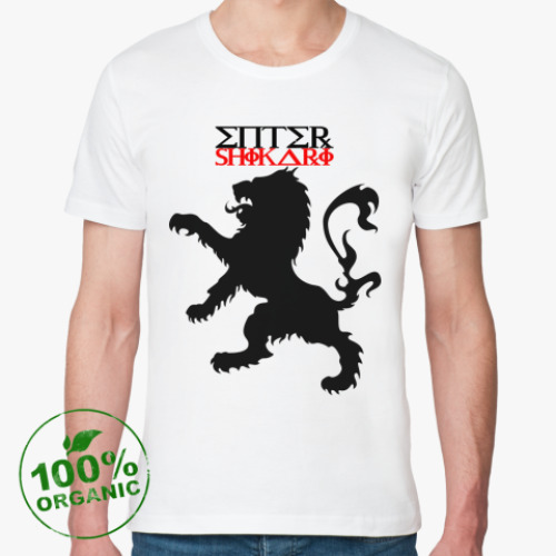 Футболка из органик-хлопка с принтом Enter Shikari