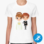 Женская спортивная футболка