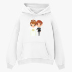 Толстовка худи оверсайз