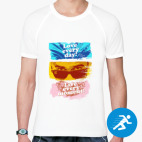 Мужская спортивная футболка