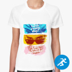 Женская спортивная футболка