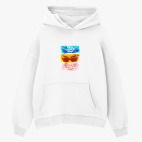 Толстовка худи оверсайз