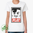 Женская футболка органик