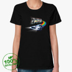 Женская футболка органик