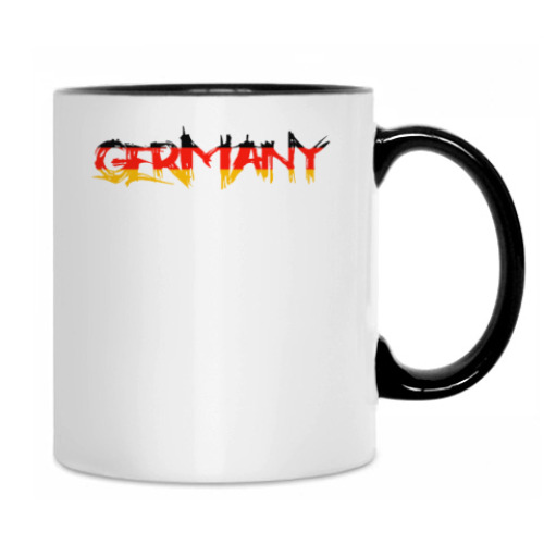 Кружка с принтом Germany Horror PD