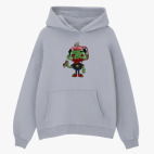 Толстовка худи оверсайз