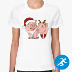 Женская спортивная футболка