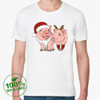 Мужская футболка органик