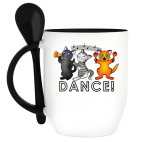 Кружка с ложкой