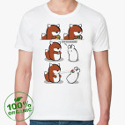 Мужская футболка органик