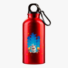 Металлическая бутылка 400 мл UV-DTF