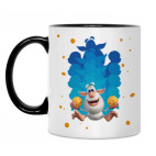 Кружка двухцветная