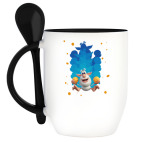 Кружка с ложкой