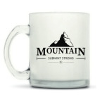 Кружка матовая