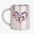 Кружка металлическая