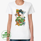 Женская футболка органик