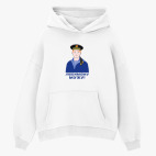 Толстовка худи оверсайз