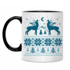 Кружка двухцветная