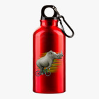 Металлическая бутылка 400 мл UV-DTF