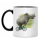 Кружка двухцветная