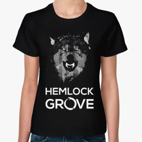Женская футболка с принтом Hemlock Grouve