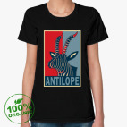 Женская футболка органик