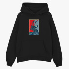 Толстовка худи оверсайз