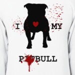 I love my pitbull