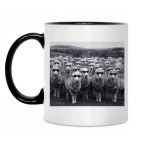 Кружка двухцветная