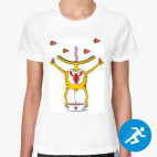 Женская спортивная футболка