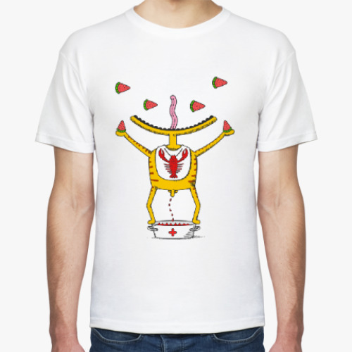 Футболка с принтом Арбуз