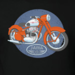 Ретро мотоцикл ЯВА 50-е