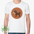 Мужская футболка органик