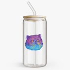 Банка с бамбуковой крышкой