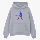 Толстовка худи оверсайз