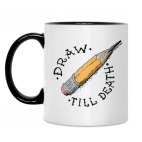 Кружка двухцветная